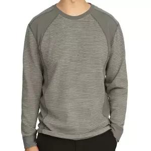 BFTD3615 버팔로 겨울 남성 약기모 웜업 ST 배색 라운드티