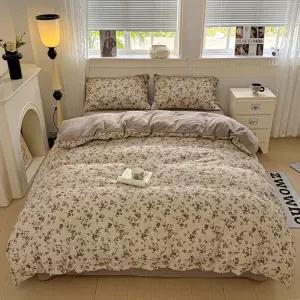 리진 플로아 린넨 이불커버 퀸 (200X230cm)