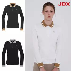 여성 배색 지퍼 카라티셔츠(X2TLU7452) 3종 택1