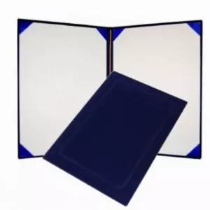 우단 상장 케이스 졸업 인쇄 상장 표지 수료증 졸업장/감사패/용지/종이/백상지/금박/무지/커버/제작/청색