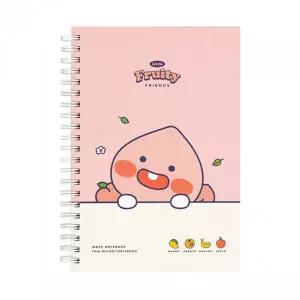 카카오 리틀프렌즈 프루1p티 인덱스 스프링노트 S 어피치1p