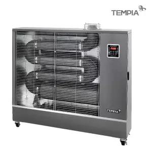 템피아 대형 돈풍기 업소용 산업용 원적외선 튜브히터 곱창난로 석유난로 주름관 등유 히터 16000 