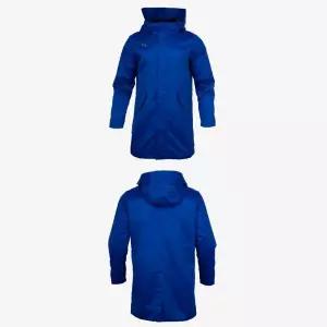 푸마 플리스 후드 사파리 롱자켓 블루 남자겨울점퍼 방한복 등산패딩 남성코디