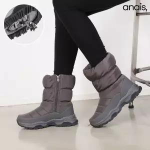 [아나이스] 아이젠 털안감 패딩부츠 4cm_25F190 [무료배송]