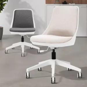 a31 바퀴의자 업소용인테리어 라운지체어 빈티지 디자인 패브릭