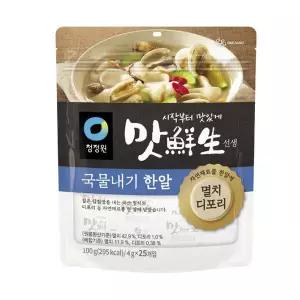 청정원 맛선생 멸치디포리 국물내기 한알 100g(4g 25개입) 1개