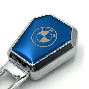 BMW 안전벨트 연장 클립 미러링 메탈 커버 1개입