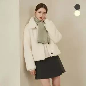 [롯데백화점]티뷰 워머 버튼 덤블 자켓_V5D-CJK005