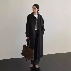 [공구우먼] [제작] 함께라서 행복한 핸드메이드 싱글 코트 84546 빅사이즈 여성의류