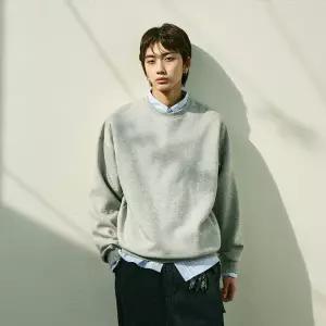 플루크 라이트 데이오프 오버핏 맨투맨 티셔츠 FMT901