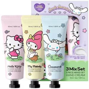 산리오캐릭터즈 핸드크림 3종 세트 50ml X 3개입 퍼퓸 핸드로션 헬로키티 마이멜로디 시나모롤