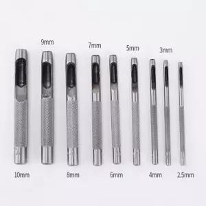 마룸마켓 가죽공예 펀치 9개 세트 가죽공예도구세트 사무실 공구