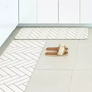 [보리보리/파크론]어반헤링본 주방매트 (특대) 210x44x1.5cm