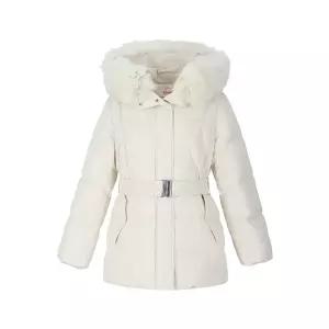 [롯데백화점]메르시앤에스 퍼카라 벨트 숏패딩 MBBDO34