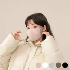 [골드스마일]뽀글이 조절형 남녀 공용 겨울용 방한 마스크
