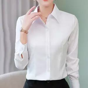 여자 면접 셔츠 슬림핏 와이셔츠 오피스 여성 면접 셔츠 정장