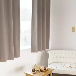 까르데코 트윈어슈어 방한 양면 100%암막커튼 1장, 132x170cm