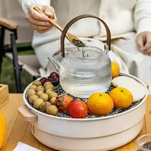 휴대용 바베큐 그릴 2인용 미니 숯불 캠핑용 화로대 피크닉 용품