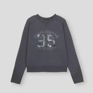 [코데즈컴바인](대구신세계) 절개변형 스팽글 맨투맨TS (CKD-TS501WA)