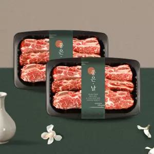 [웰던푸드] 호주산 LA갈비 1kg x 2팩