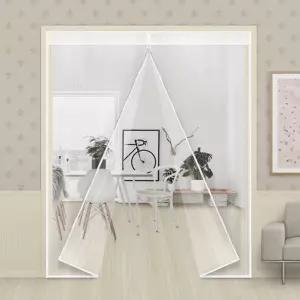 현관용 방풍비닐 방풍비닐커튼 우풍차단 현관바람막이 거실 베란다 자석커튼 중문방한