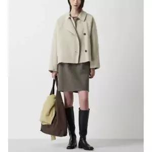 [롯데백화점]쥬크 라마 블렌디드 숏 코트 Z254MSG501