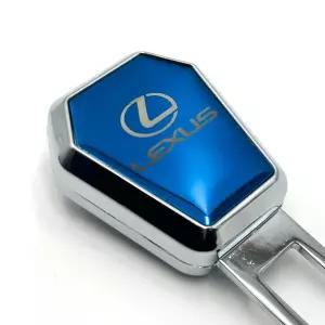 렉서스 안전벨트 연장 클립 미러링 메탈 커버 1개입