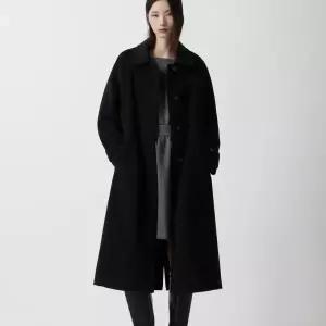 [롯데백화점]쥬크 캐시미어 블렌디드 발마칸 롱 코트 Z254MSG537