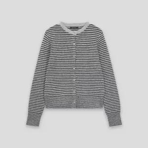 [코데즈컴바인](의정부점) 잔단가라 니트 가디건 (CKD-CD384WB)