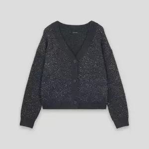 [코데즈컴바인](의정부점) 브이넥 스팽글 니트 가디건 (CKD-CD391WB)
