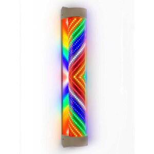 실회전간판 실싸인볼 LED 마사지 기본 컬러 헤어샵 벽걸이 회전 회전싸인