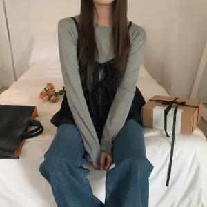 노엘스 플라워 뷔스티에 레이어드 세트