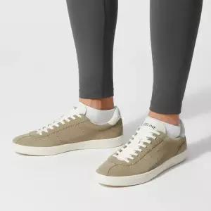 25FW CELINE ALAN SNEAKERS SUEDE CALFSKIN  AMP  CALFSKIN  364665218C 02BG)   앨런 스니커즈)