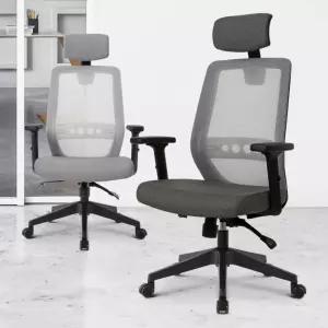 튼튼한 회전형 사무실 메쉬 의자 요추 대학생 중학생 사무용 최적화