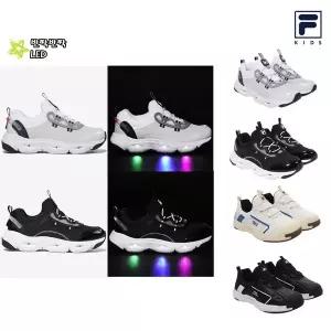 [휠라키즈](천안아산점)[특가상품] 반짝반짝 LED 신학기 편안한 운동화 2종 균일가 3XM02359F,3XM02423G