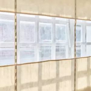 밀스턴 깔깔이 방풍비닐 세트 베란다바람막이 우풍차단 단열 커튼