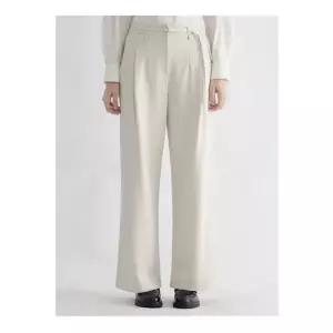 [롯데백화점]쉬즈미스 벨티드 원턱 와이드 팬츠 (SWWSLO41160)