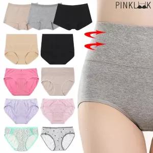 [하프클럽/핑크룩]85부터 110까지 면스판 여성팬티/복대팬티/똥배팬티/순면팬티/노라인팬티/레이스팬티