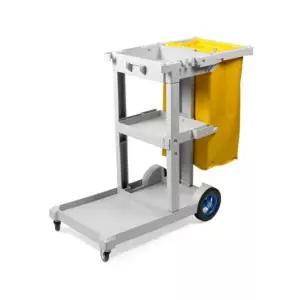 클리닝카트기 지퍼형/청소용카트/청소카트/이동식/호텔/청소도구/카트/관공서청소/다목적/대용량/바구니