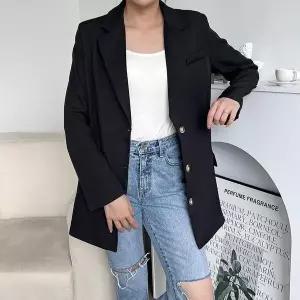 [하프클럽/셀러허브_여성트랜드패션]트윈 하프 롱자켓 봄자켓 USU-W002B