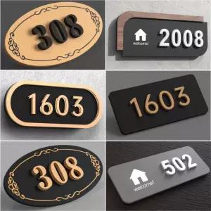 현관문 호수판 번호 호실판 숫자판 명패 동호수 문패