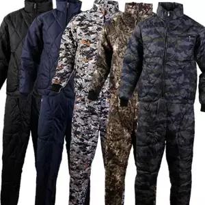 깔깔이 이상의 겨울 아우터 상의 남성 방한복 세트 누빔 군용 폴리에스테르 아웃도어 밀리터리 충전재