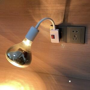 욕실 벽걸이형 히터 램프 275W 무타공 설치 창의적 디자인 조명 샤워 시간을