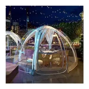 텐트 투명돔텐트 투명 감성 돔 이글루 원터치 캐노피