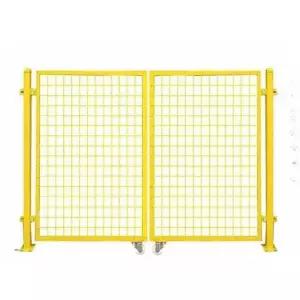 메쉬휀스문 철문 울타리 펜스 철망 휀스문 창고 메쉬휀스