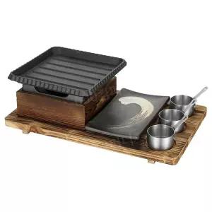 일본식 개인화로 야끼니꾸 가정용 화로 미니 숯불