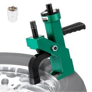 앤스톤 수동 타이어 비드 브레이커 체인저 공구 수리 도구와 고무 패드 공구를 사용한 ATV UTV 자동차 트럭 트랙터 잔디깎이 RV 골프 카트용 조절식 해머