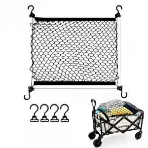 캠핑 왜건 카트 그물망 낙하물 방지 안전망 덮개