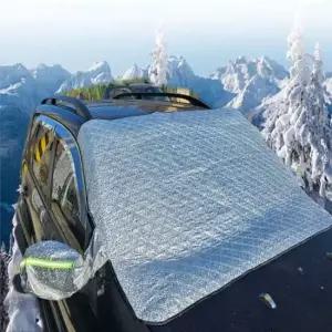 고효율 렉스턴w 앞유리덮개 성애방지 와이퍼보호 눈쌓 트럭유리덮개 승용차눈덮개 SUV유리덮개 눈유리방지