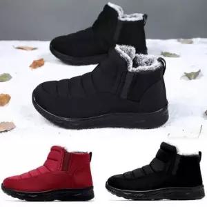 방한 방한 웜슈즈 스타일 앵클 퍼부츠 남성 여성 방한화 보온부츠 방한부츠 미끄럼방지 패딩부츠